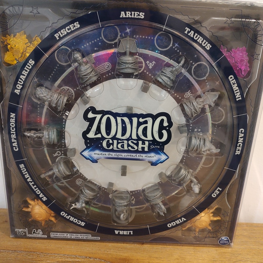 Zodiac Clash Strategic 3D Solar System Board Game for 2 or 4 Players Complete